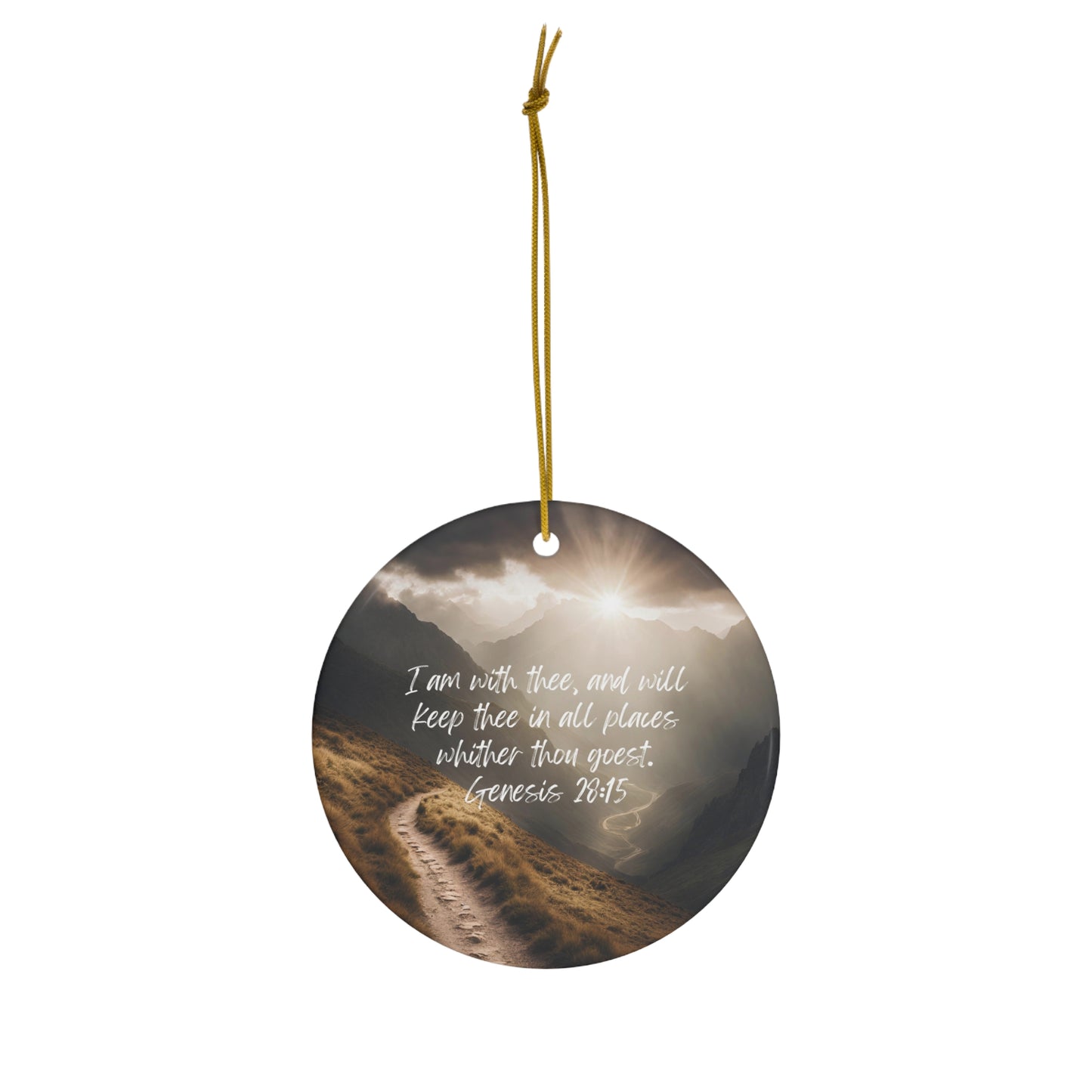 I am with thee - ornament