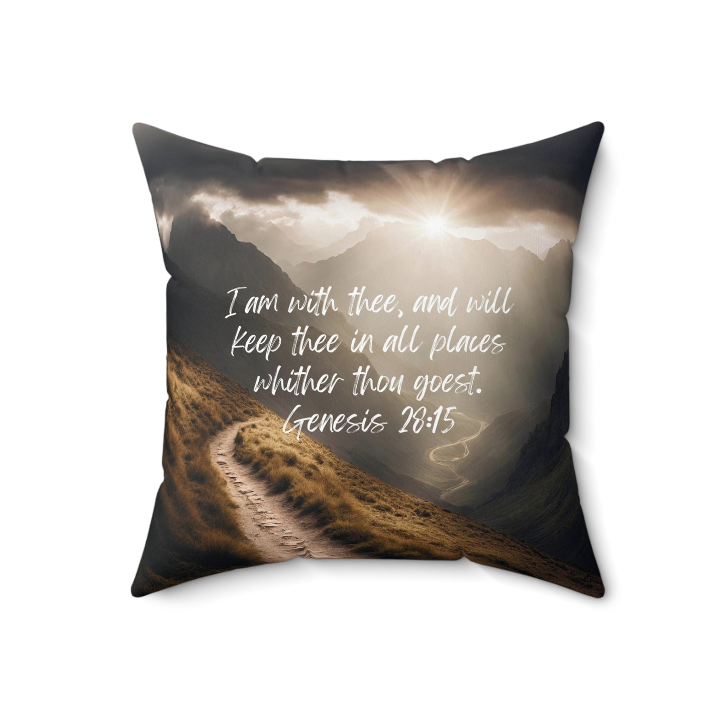 I am with thee - pillow