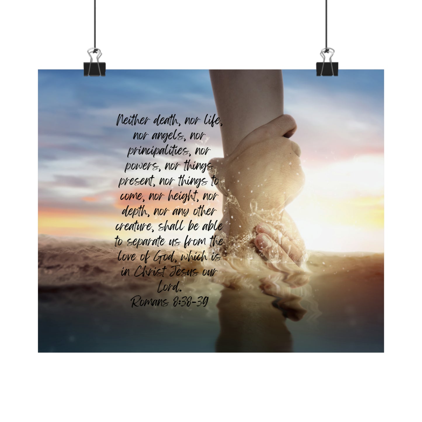 Love of God - horizontal poster