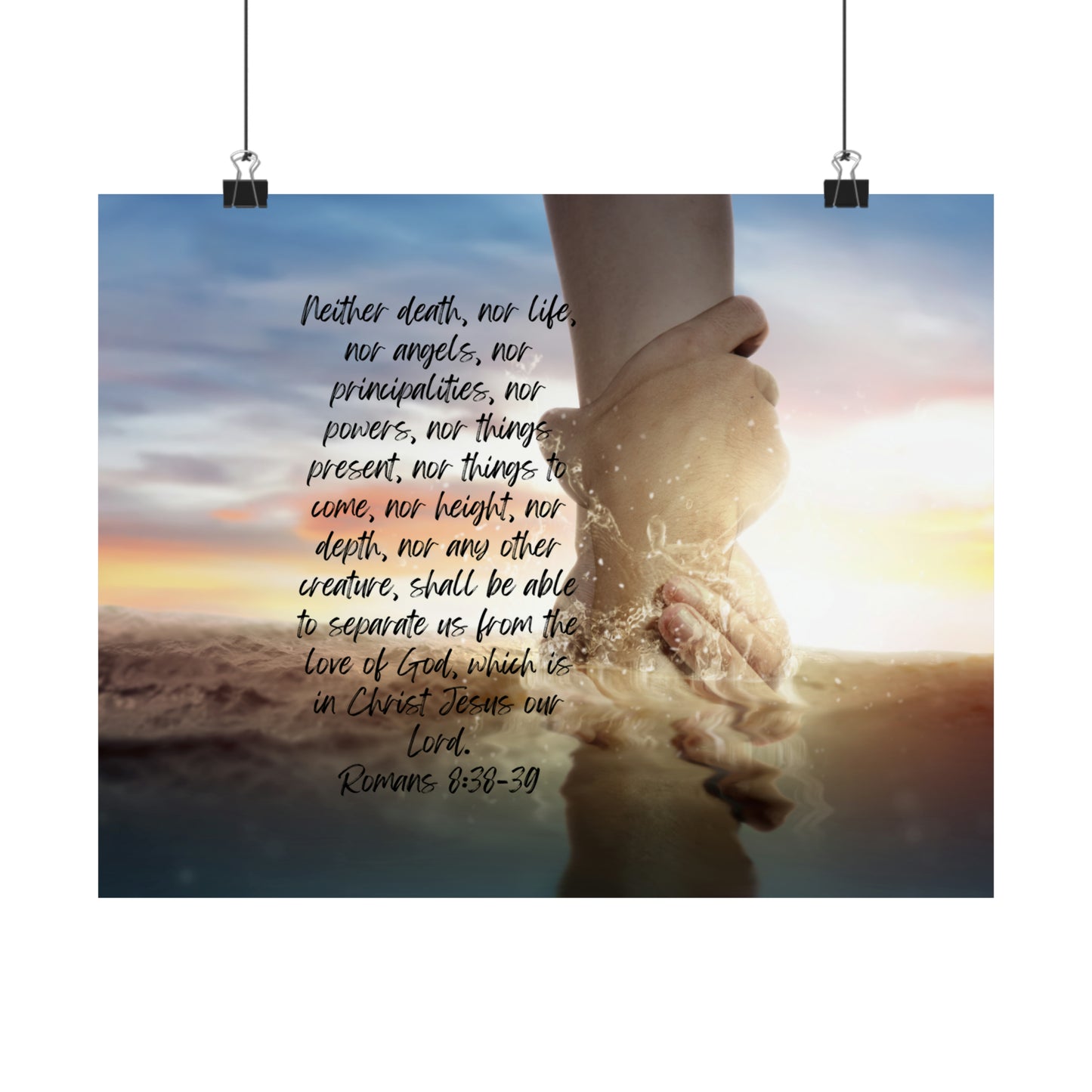 Love of God - horizontal poster