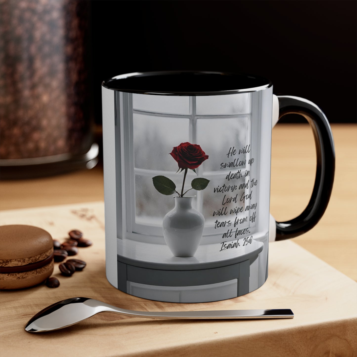 Wipe away tears - accent mug